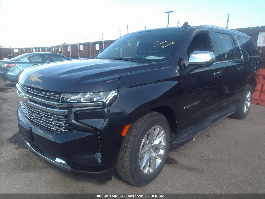 2022 CHEVROLET SUBURBAN PREMIER VIN: 1GNSKFKD4NR139211