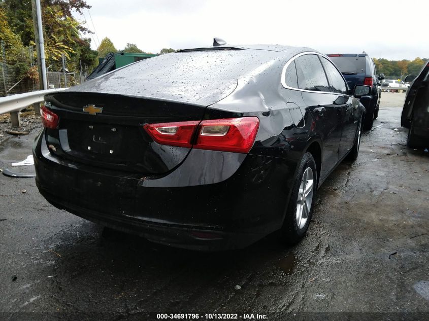 2021 CHEVROLET MALIBU LS VIN: 1G1ZB5ST7MF014396