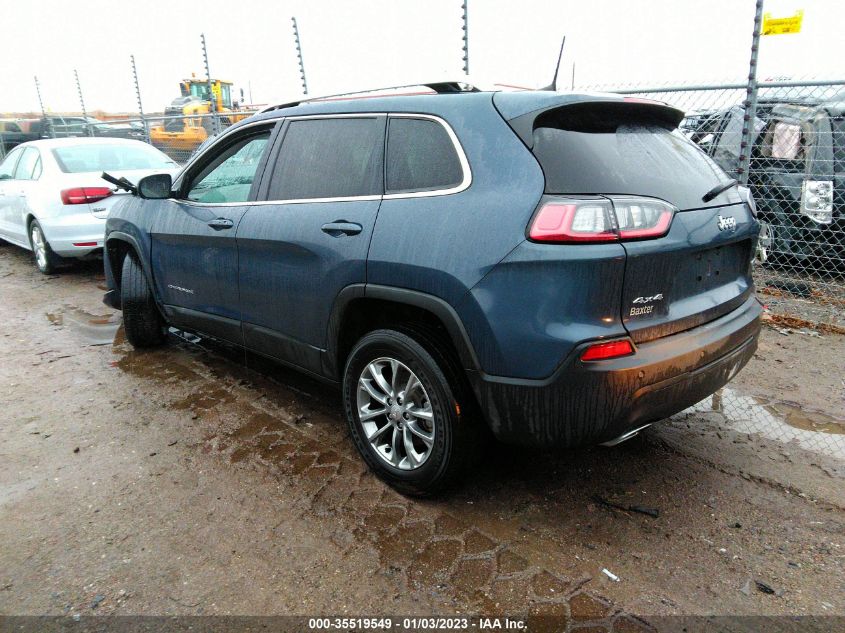2021 JEEP CHEROKEE LATITUDE LUX VIN: 1C4PJMMX8MD108651