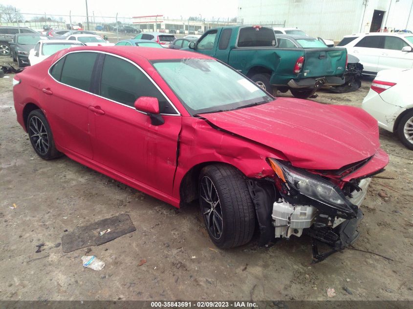 2022 TOYOTA CAMRY SE VIN: 4T1G11AK7NU009565
