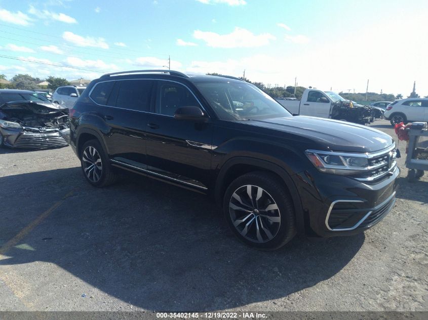 2022 VOLKSWAGEN ATLAS 3.6L V6 SEL PREMIUM VIN: 1V2FR2CA2NC514615