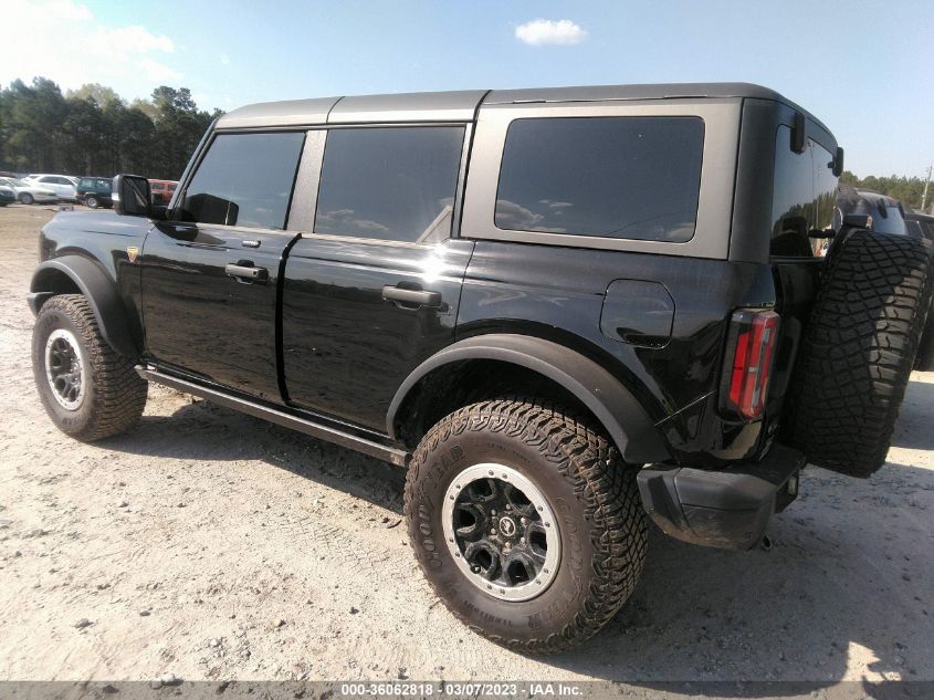 2022 FORD BRONCO BASE/BIG BEND VIN: 1FMEE5DP8NLB34302