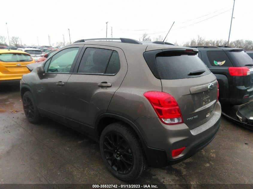 2022 CHEVROLET TRAX LT VIN: KL7CJPSM9NB521553