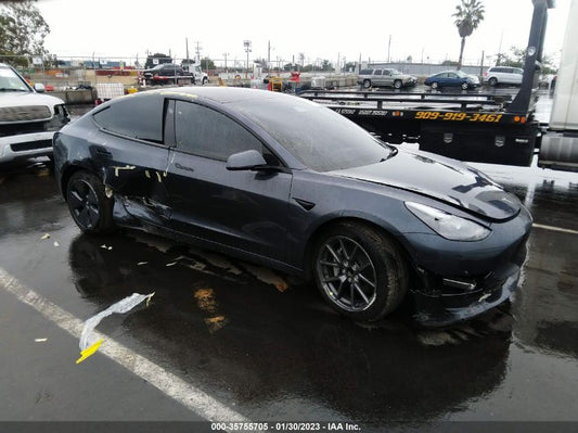 2022 TESLA MODEL 3 VIN: 5YJ3E1EA6NF208981