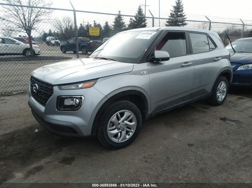 2022 HYUNDAI VENUE SE VIN: KMHRB8A34NU140721