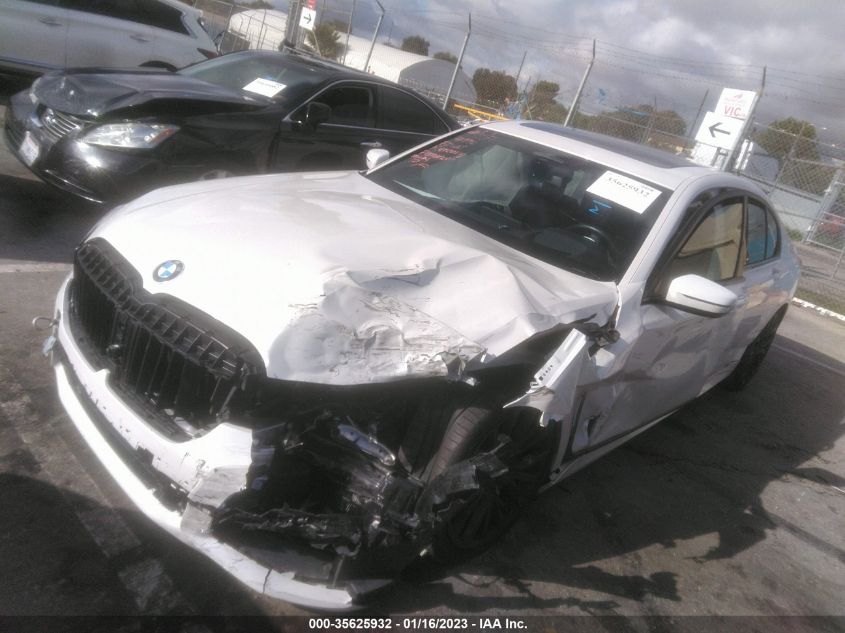 2021 BMW 7 SERIES 750I XDRIVE VIN: WBA7U2C03MCG15866