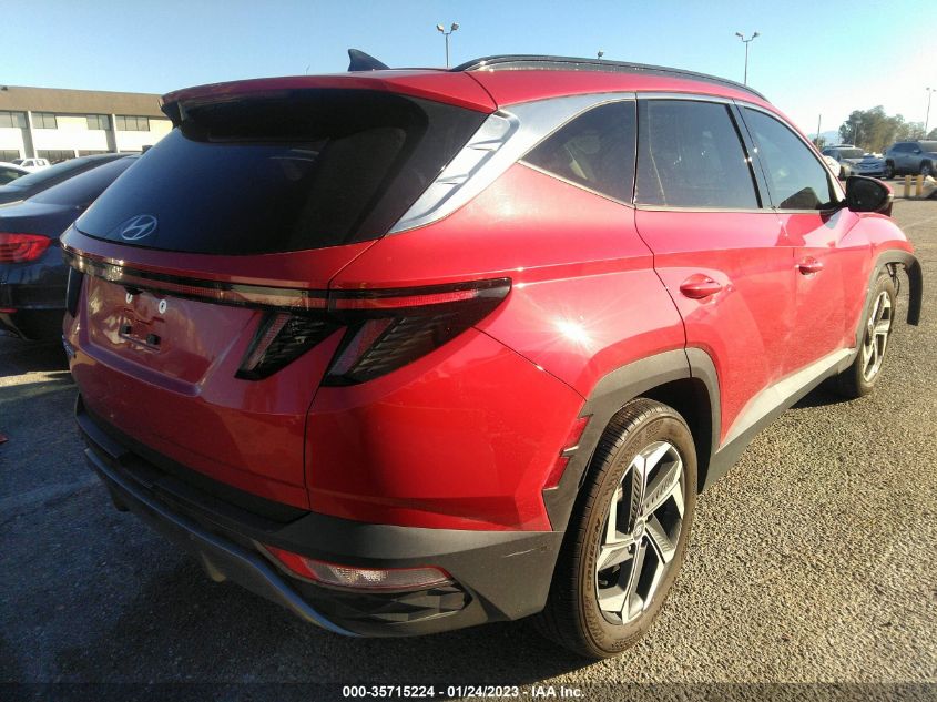 2022 HYUNDAI TUCSON LIMITED VIN: 5NMJE3AE4NH002018