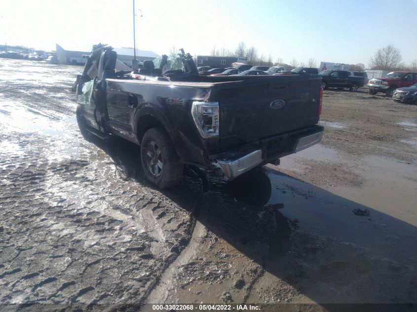 2021 FORD F-150 XL/XLT VIN: 1FTMF1E56MKE80467
