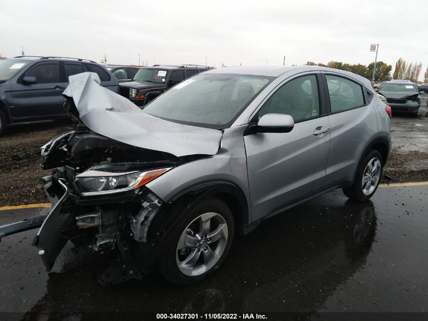 2021 HONDA HR-V LX VIN: 3CZRU6H3XMM719170