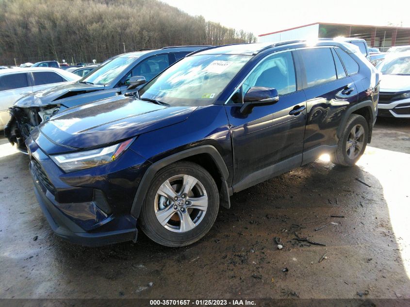 2022 TOYOTA RAV4 XLE VIN: 2T3P1RFV9NW309875