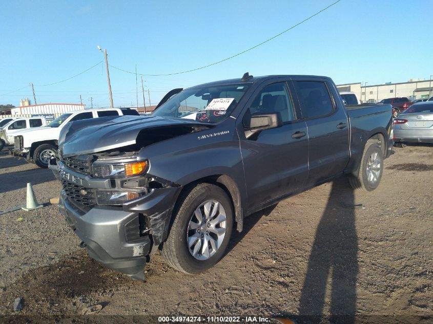 2020 CHEVROLET SILVERADO 1500 CUSTOM VIN: 3GCPWBEK0LG252026
