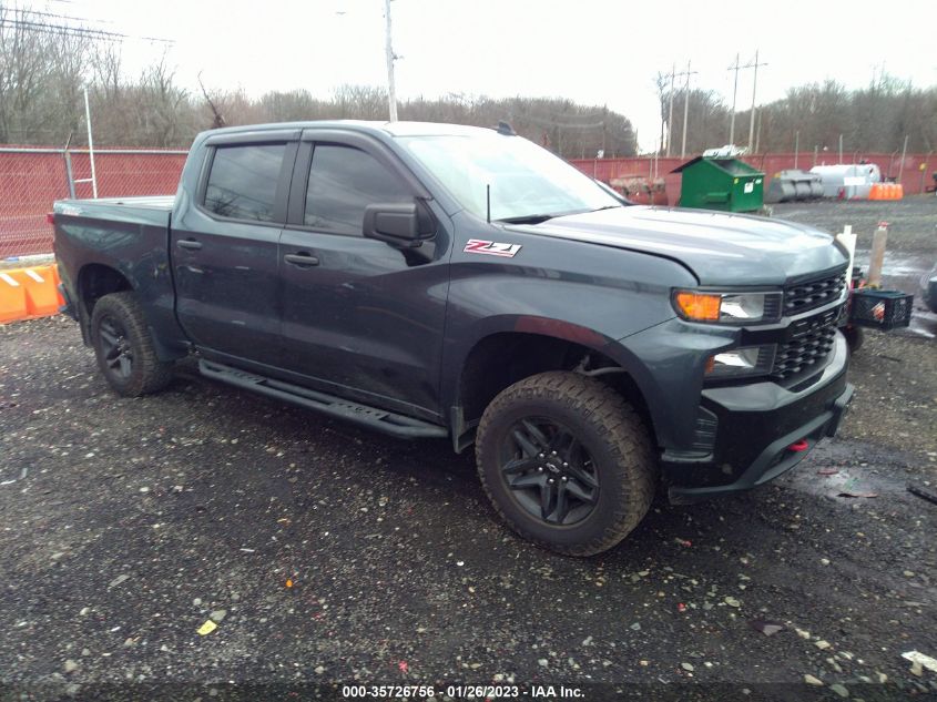 2021 CHEVROLET SILVERADO 1500 CUSTOM TRAIL BOSS VIN: 1GCPYCEF4MZ295336