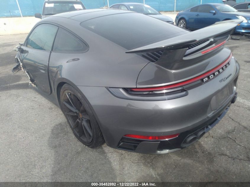 2021 PORSCHE 911 CARRERA VIN: WP0AA2A91MS205248