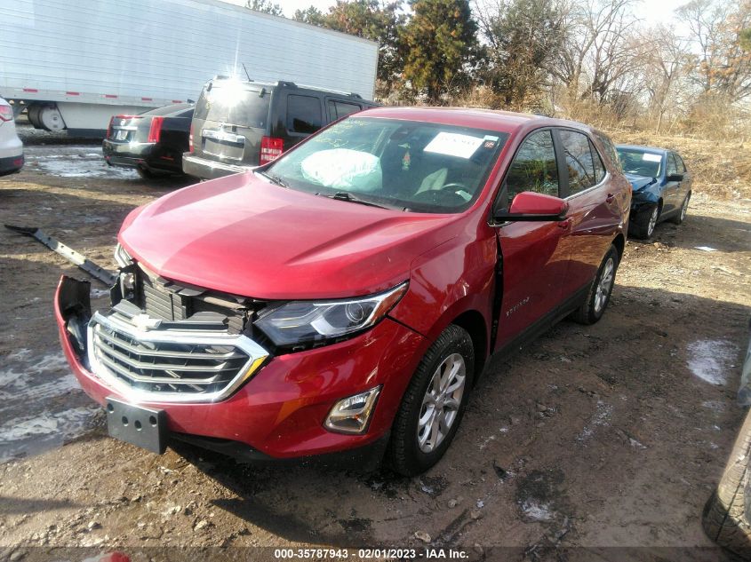 2021 CHEVROLET EQUINOX LT VIN: 2GNAXUEV7M6112052