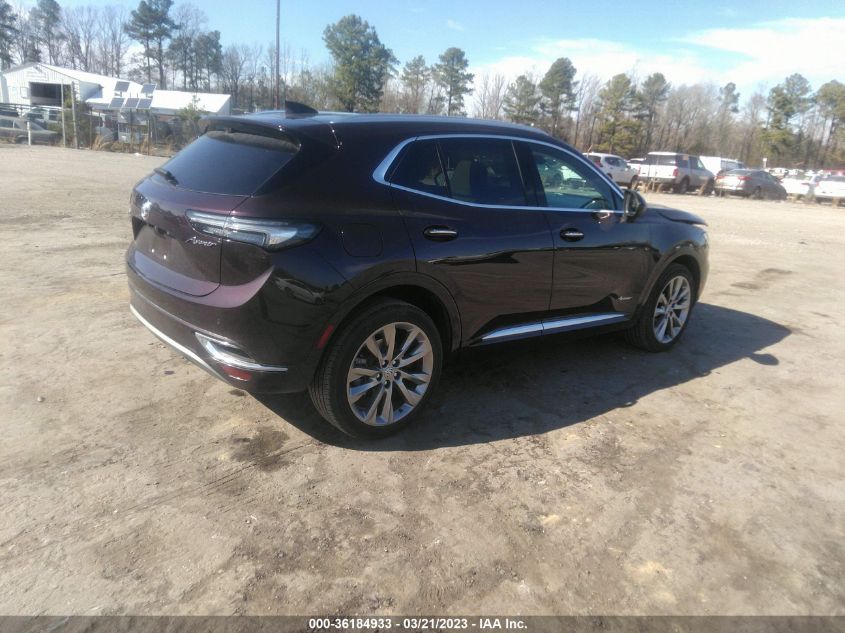 2022 BUICK ENVISION AVENIR VIN: LRBFZRR49ND080472