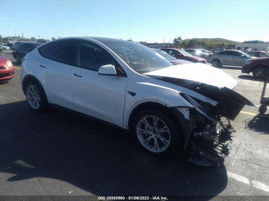 2022 TESLA MODEL Y LONG RANGE VIN: 7SAYGDEEXNF320240