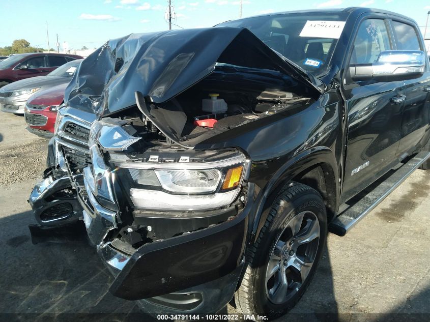 2022 RAM 1500 LARAMIE VIN: 1C6RREJT5NN346792