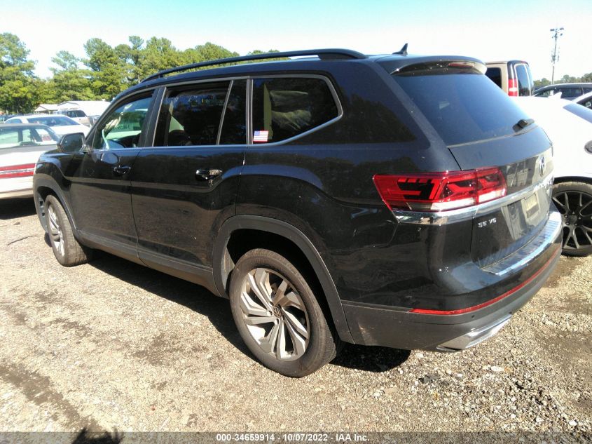 2021 VOLKSWAGEN ATLAS 3.6L V6 SE W/TECHNOLOGY VIN: 1V2KR2CA8MC590059