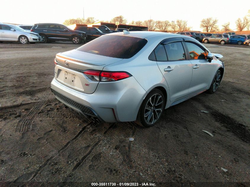 2021 TOYOTA COROLLA SE/NIGHTSHADE/APEX SE VIN: 5YFS4MCE1MP067620