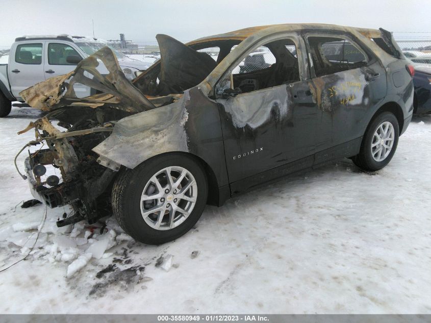 2022 CHEVROLET EQUINOX LS VIN: 3GNAXSEV9NS232135