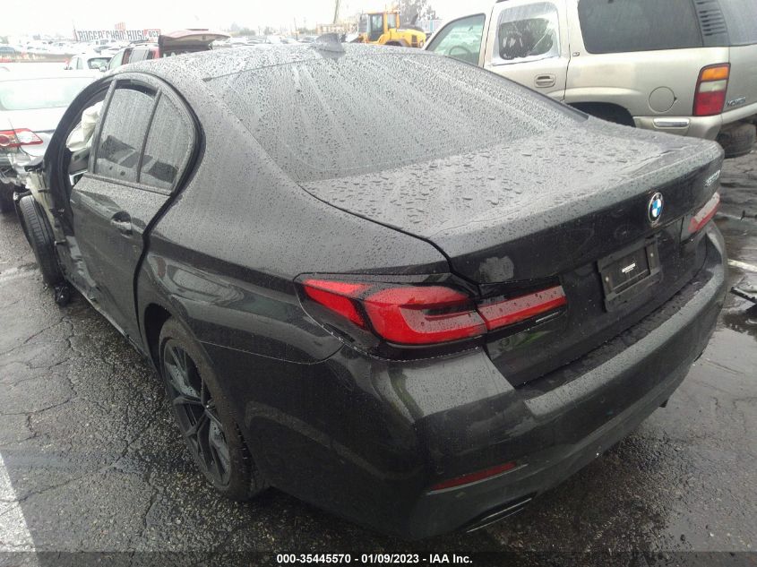 2022 BMW 5 SERIES 530I VIN: WBA53BH0XNCK57988