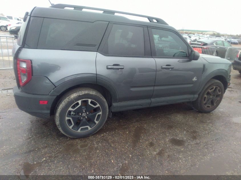 2022 FORD BRONCO SPORT OUTER BANKS VIN: 3FMCR9C65NRE30388