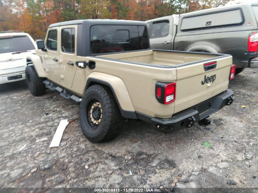 2022 JEEP GLADIATOR SPORT S VIN: 1C6HJTAG5NL155850