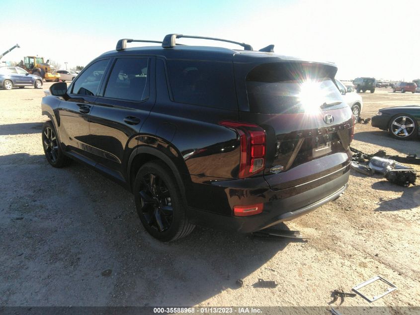 2022 HYUNDAI PALISADE SEL VIN: KM8R44HE1NU417688