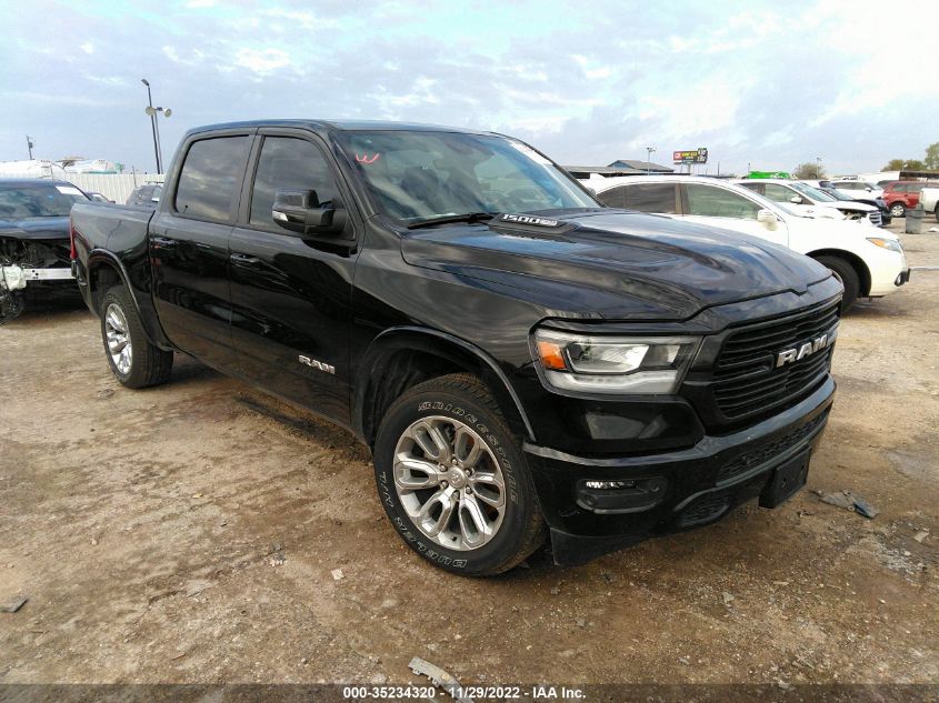 2022 RAM 1500 LARAMIE VIN: 1C6RREJTXNN274570