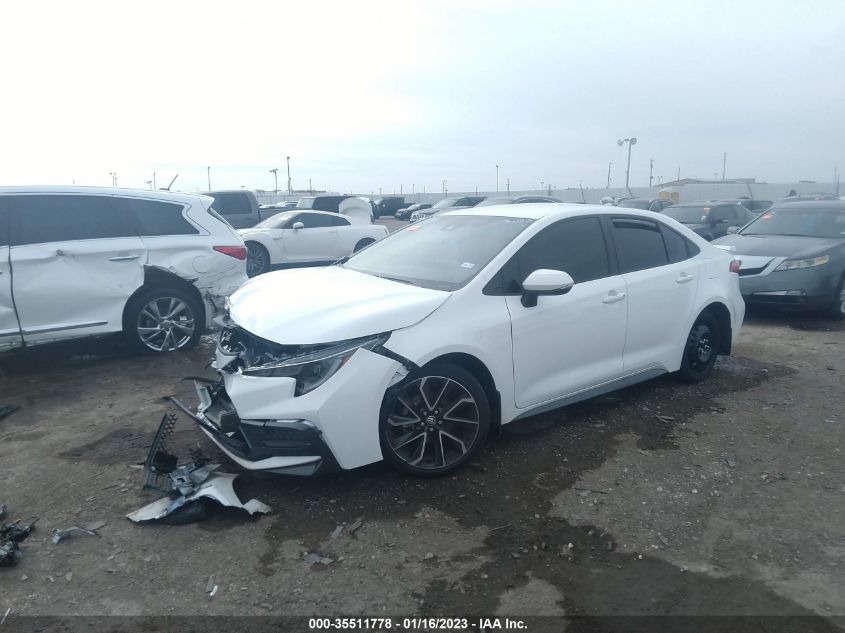 2022 TOYOTA COROLLA SE/SE NIGHTSHADE/APEX SE VIN: JTDS4MCE2N3513316