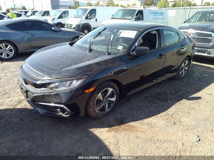 2021 HONDA CIVIC SEDAN LX VIN: 2HGFC2F6XMH500761