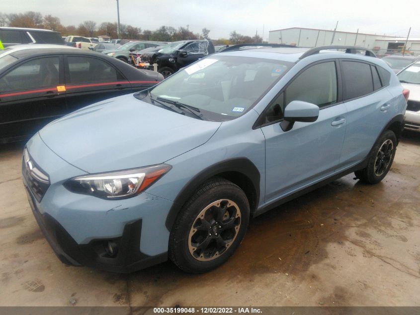 2021 SUBARU CROSSTREK PREMIUM VIN: JF2GTAEC5M8397955