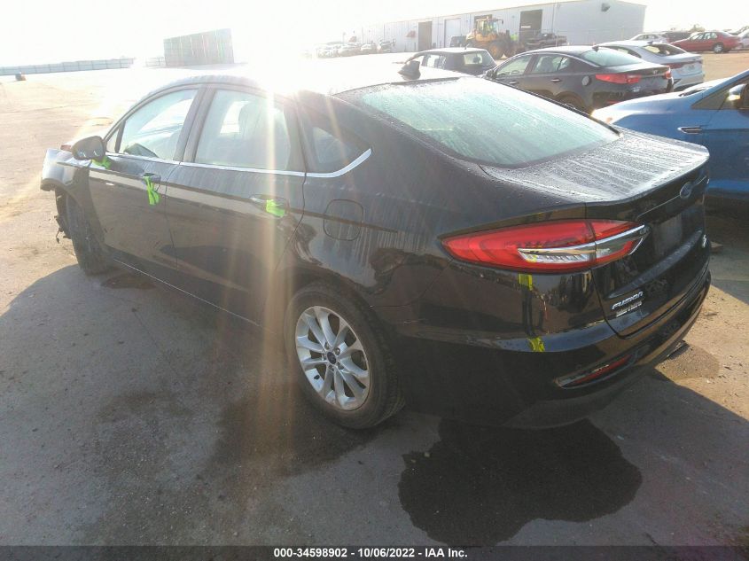 2020 FORD FUSION SE VIN: 3FA6P0HD9LR258833