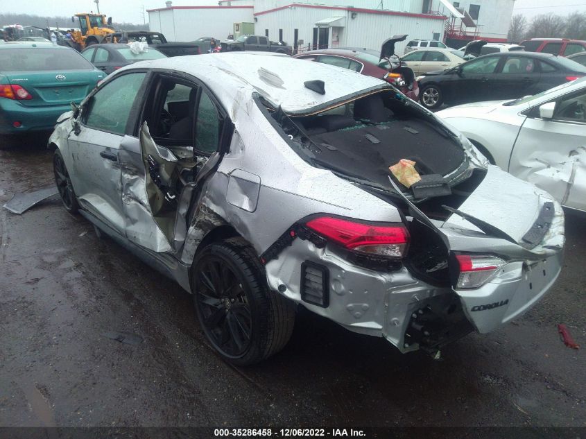 2022 TOYOTA COROLLA SE/SE NIGHTSHADE/APEX SE VIN: 5YFS4MCE0NP105324