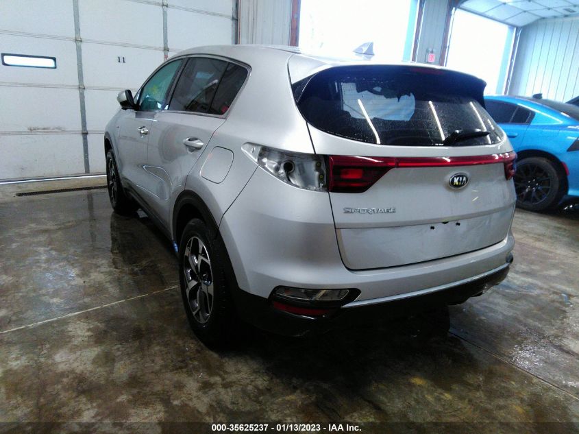 2021 KIA SPORTAGE LX VIN: KNDPMCAC1M7886226