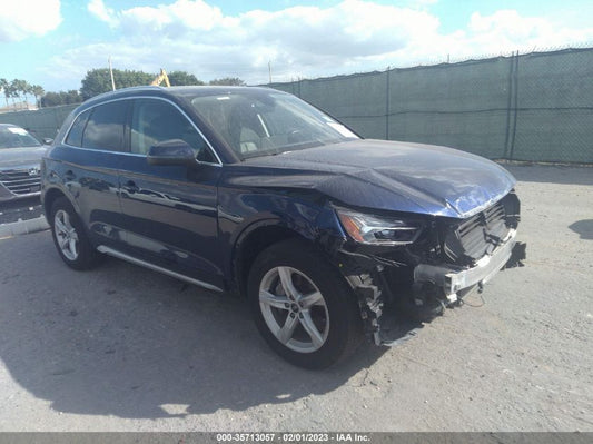 2021 AUDI Q5 PREMIUM VIN: WA1AAAFY8M2054011