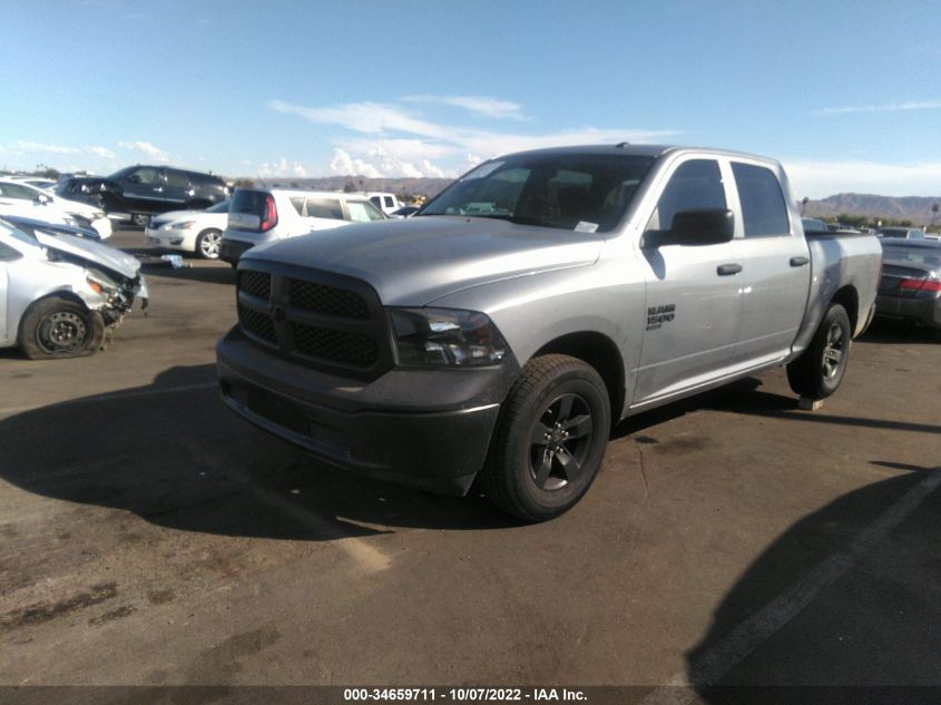 2022 RAM 1500 CLASSIC TRADESMAN VIN: 3C6RR6KGXNG210884