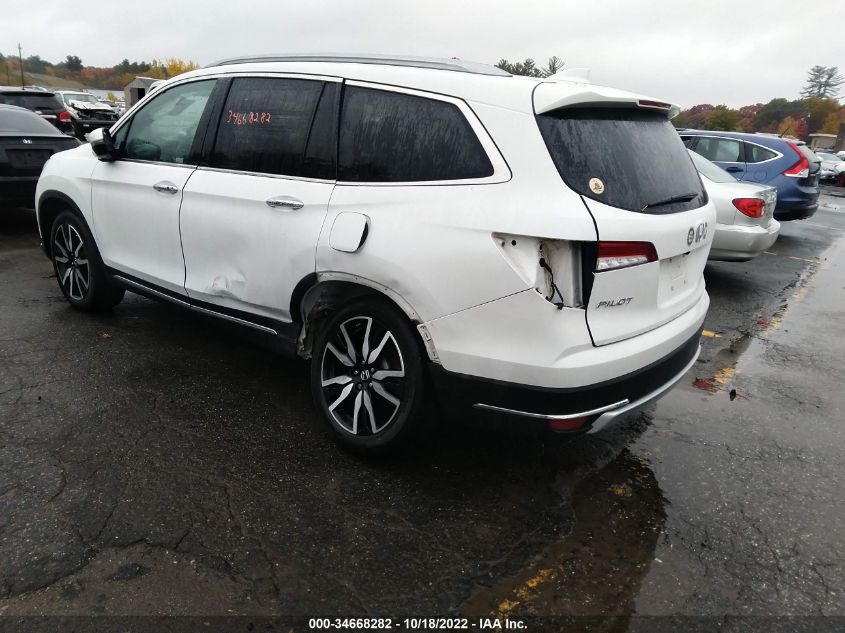 2021 HONDA PILOT ELITE VIN: 5FNYF6H05MB079083