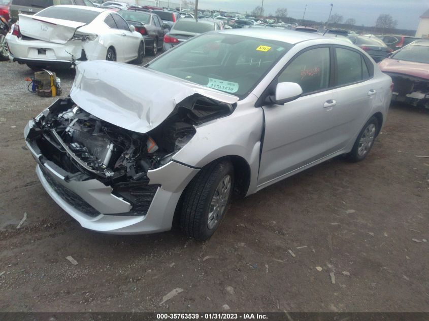 2022 KIA RIO LX VIN: 3KPA24AD9NE482182