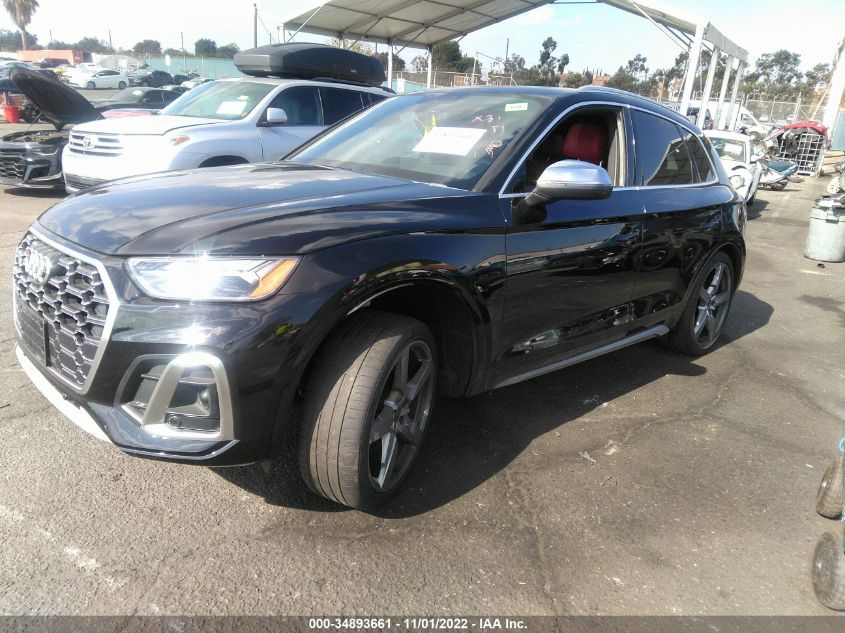 2021 AUDI SQ5 PREMIUM PLUS VIN: WA1B4AFY7M2042461
