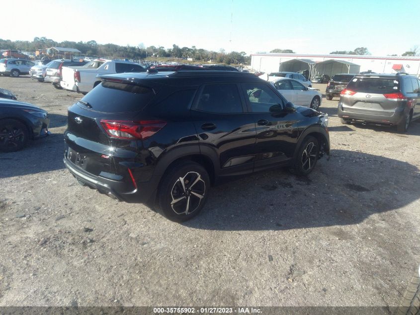 2022 CHEVROLET TRAILBLAZER RS VIN: KL79MTSL6NB056599