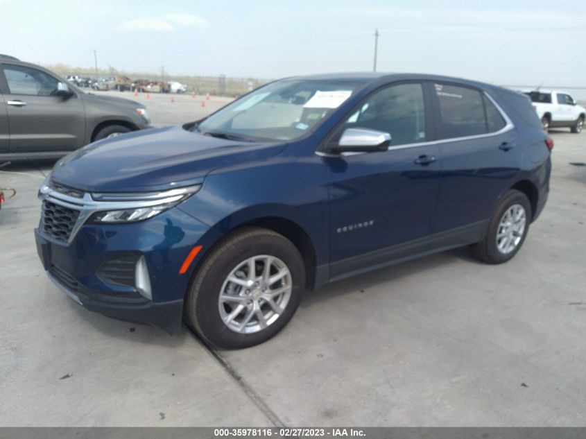 2022 CHEVROLET EQUINOX LT VIN: 3GNAXKEV4NL302683