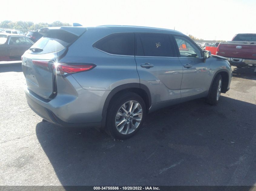 2021 TOYOTA HIGHLANDER LIMITED/PLATINUM VIN: 5TDDZRBH8MS083162