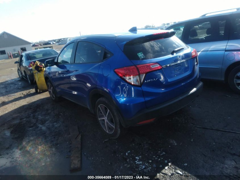 2022 HONDA HR-V EX-L VIN: 3CZRU6H79NM735297