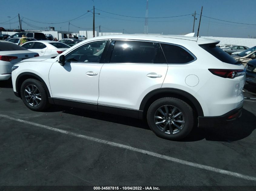 2022 MAZDA CX-9 TOURING VIN: JM3TCBCY0N0605068