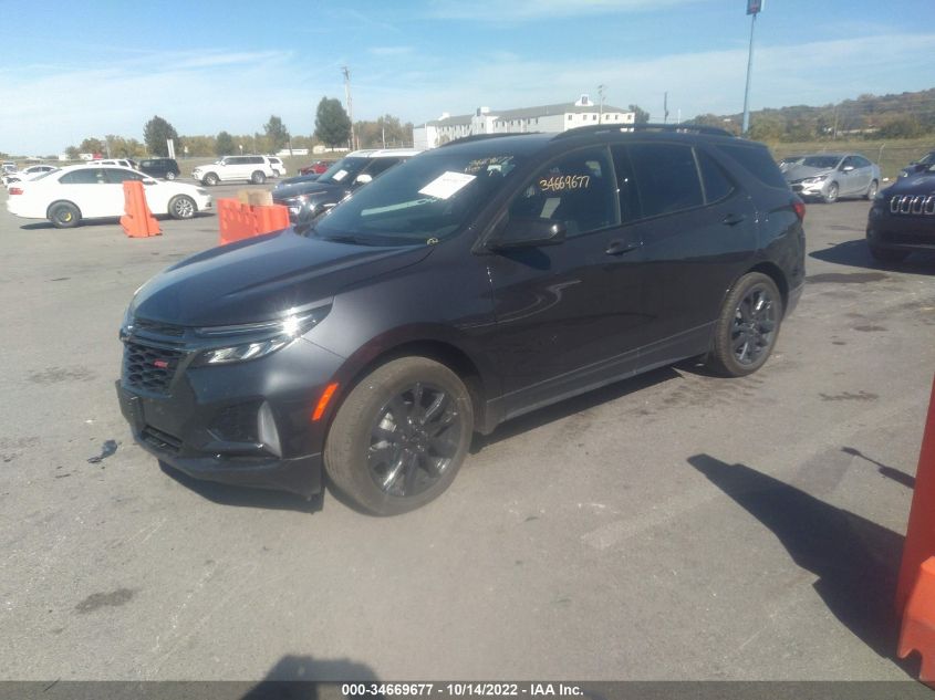 2022 CHEVROLET EQUINOX RS VIN: 3GNAXMEV8NS236754