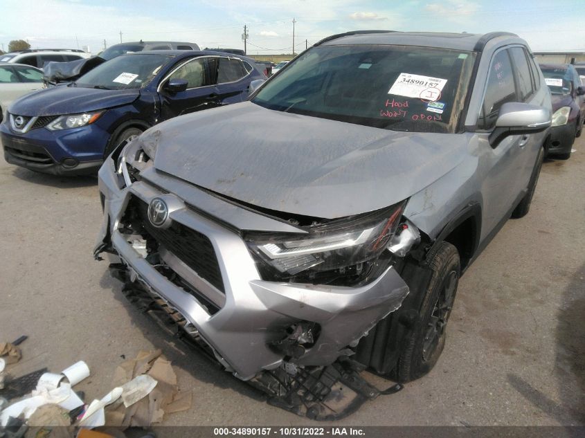 2022 TOYOTA RAV4 XLE VIN: 2T3W1RFV1NW212391