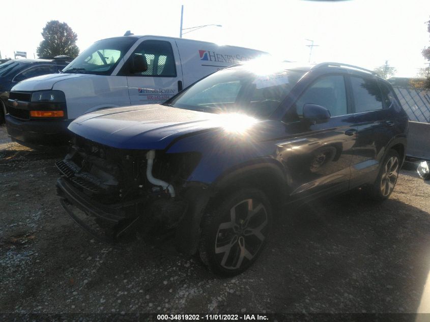 2022 VOLKSWAGEN TAOS SEL VIN: 3VV2X7B20NM033985