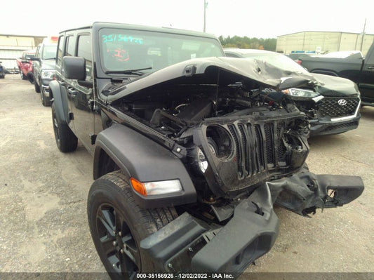 2022 JEEP WRANGLER UNLIMITED SPORT ALTITUDE VIN: 1C4HJXDG3NW181776