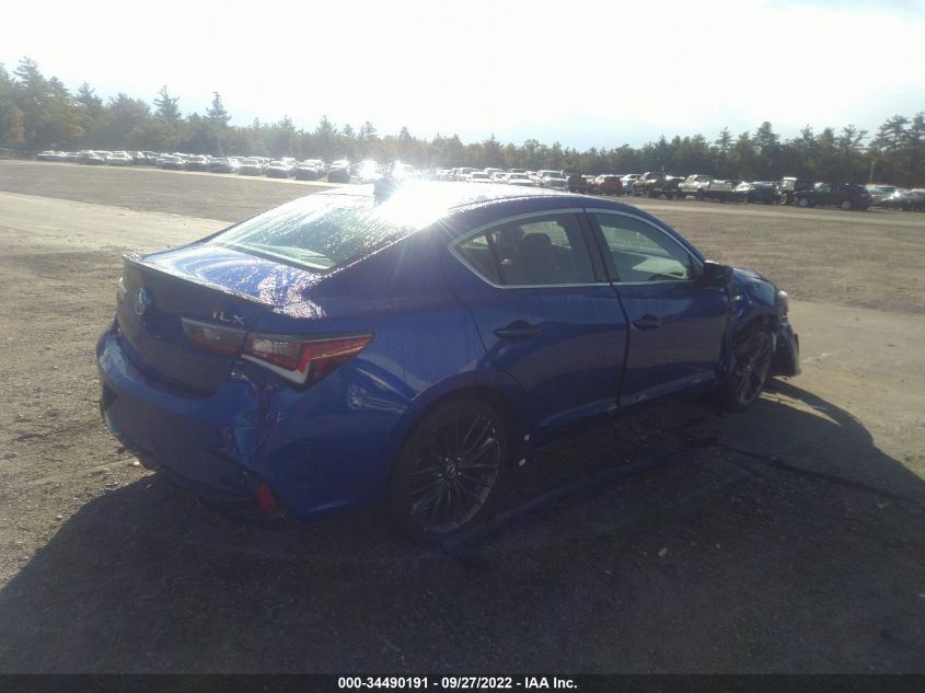 2021 ACURA ILX PACKAGE VIN: 19UDE2F8XMA004974